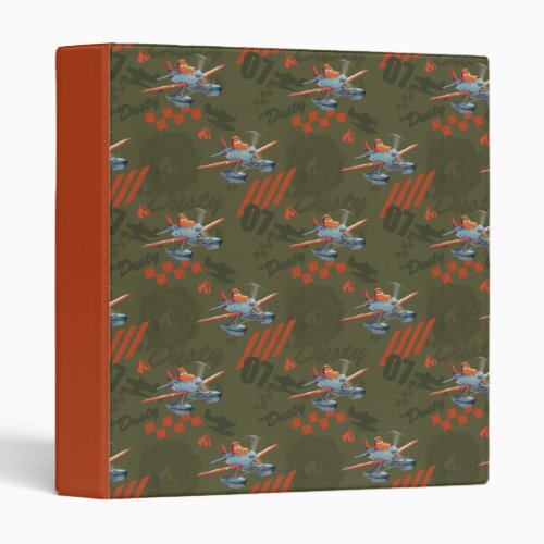 Dusty Green Pattern Binder