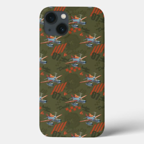 Dusty Green Pattern iPhone 13 Case