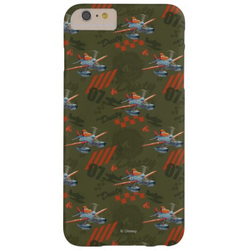 Dusty Green Pattern Barely There iPhone 6 Plus Case