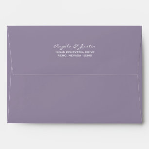 Dusty Lavender Envelope