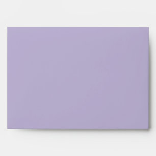 Dusty Lavender Solid Color Envelope
