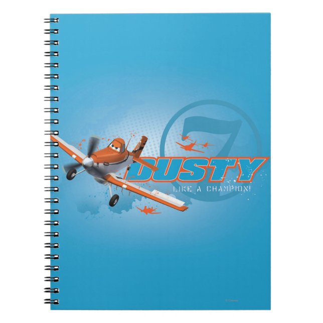 Dusty - Like a Champion! Notebook (Front)