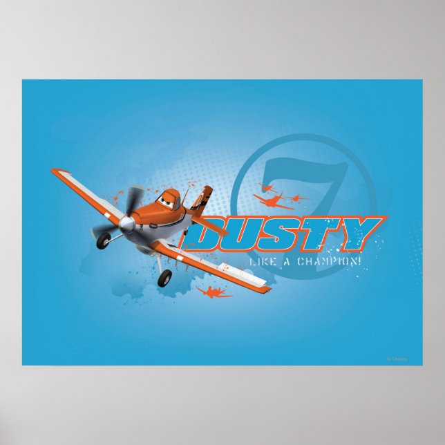 Dusty - Like a Champion! Poster (Front)