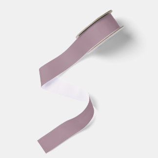Dusty Mauve Bloom Grosgrain Ribbon