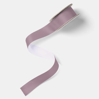 Dusty Mauve Bloom Satin Ribbon