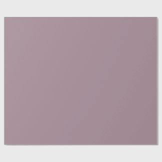 Dusty Mauve Bloom Wrapping Paper