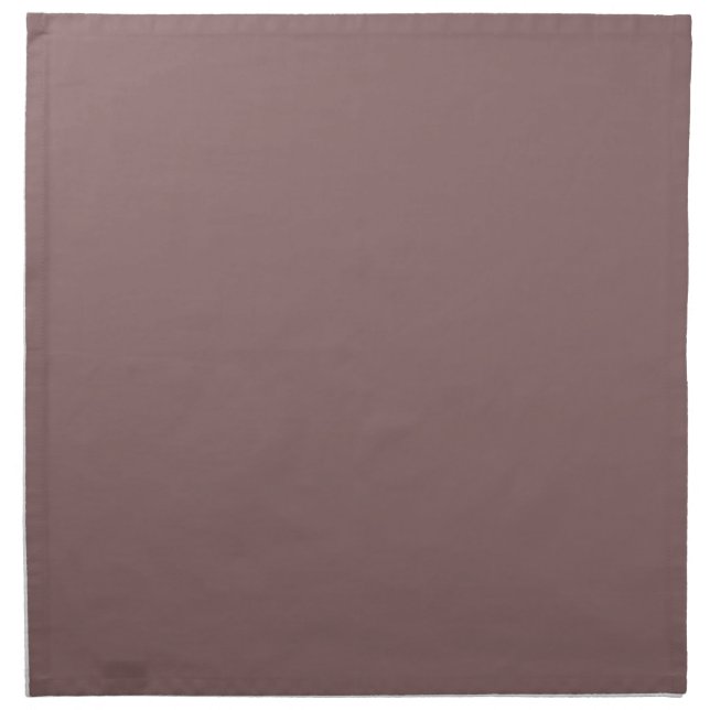 Dusty Mauve Taupe Napkins (Front)