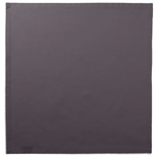 Dusty Midnight Purple Color Cloth Napkin