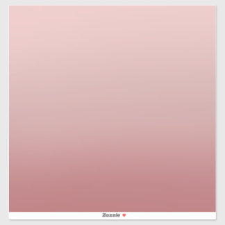 Dusty Muted Pink Ombre Sticker