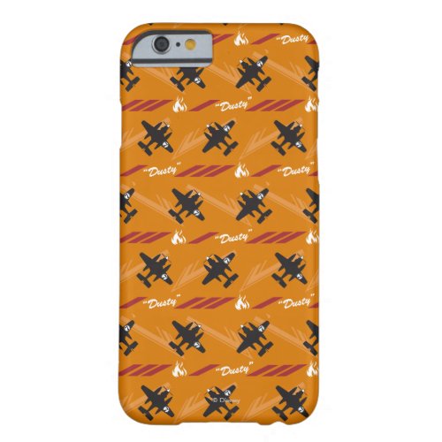 Dusty Orange Pattern Barely There iPhone 6 Case