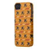 Dusty Orange Pattern Case-Mate iPhone Case (Back Left)