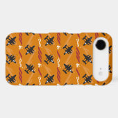 Dusty Orange Pattern Case-Mate iPhone Case (Back (Horizontal))