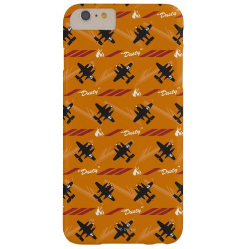 Dusty Orange Pattern Barely There iPhone 6 Plus Case