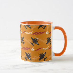 Dusty Orange Pattern Mug