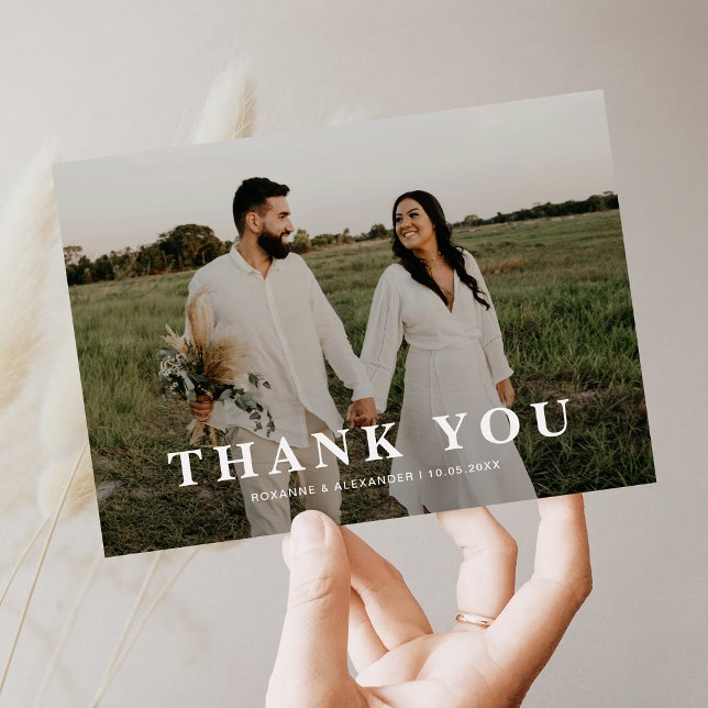 Dusty Overlay Wedding Thank You Cards (Creator Uploaded)