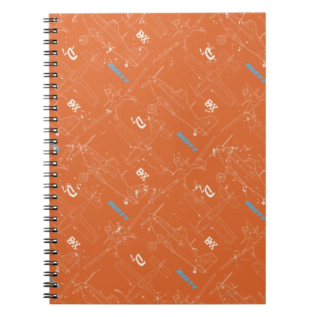 Dusty Pattern Notebook (Front)