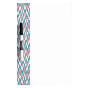 Dusty Pink and Blue  iKat Dry-Erase Board