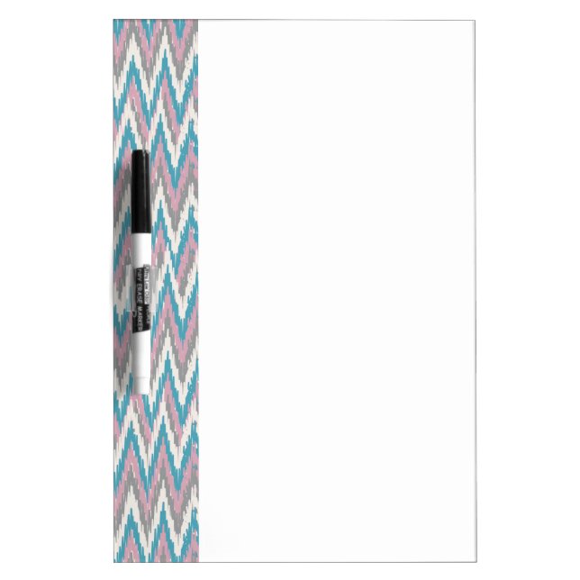 Dusty Pink and Blue  iKat Dry-Erase Board (Front)