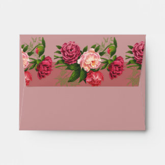 Dusty Pink and Roses Envelope