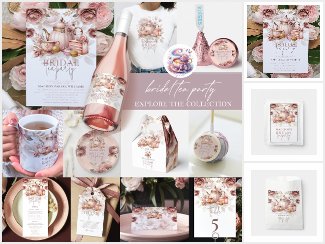 Dusty Pink Bridal Tea