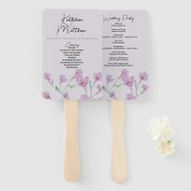 Dusty Pink Floral Watercolor Wedding