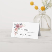 Dusty Pink Floral Wedding