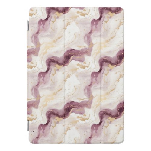 Dusty Pink  Gold Marble iPad Pro Cover