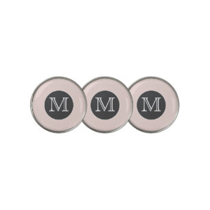 Dusty Pink Golf Ball Marker