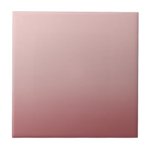 Dusty Pink Ombre Ceramic Tile