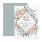 Dusty Pink Rustic Floral Pastel Chic Bridal Shower