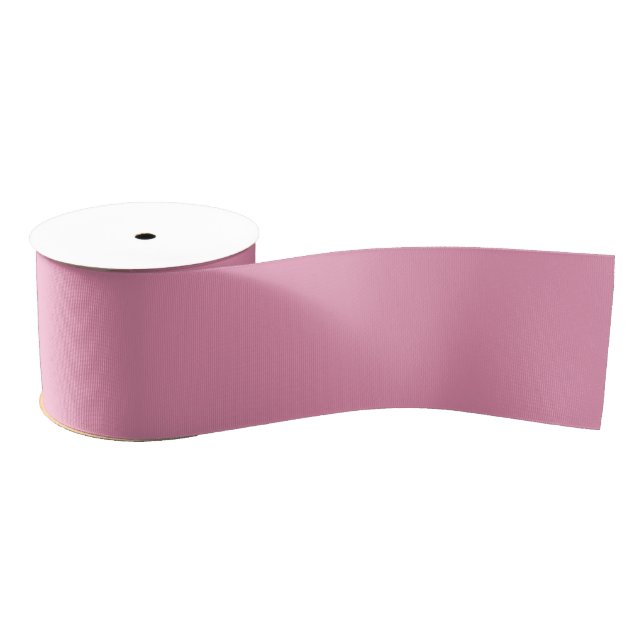 Dusty Pink Solid Color Grosgrain Ribbon (Spool)