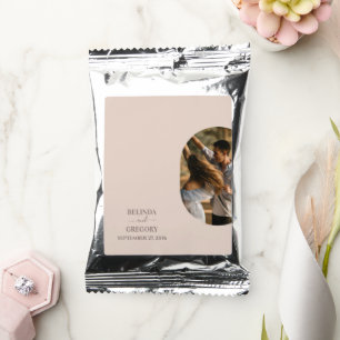 Dusty Pink We Do Minimalist Photo Wedding Coffee Drink Mix