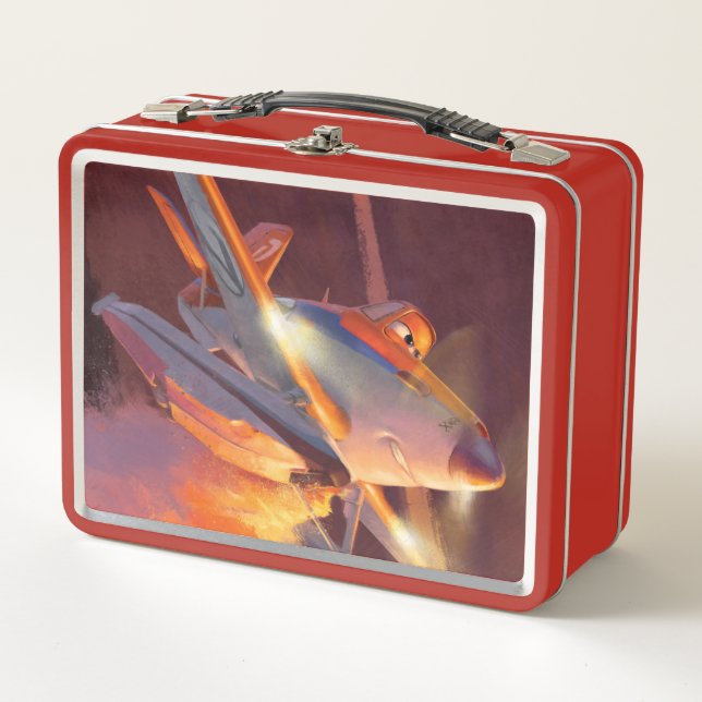 Dusty - Piston Peak Fire Dept Metal Lunch Box (Front)