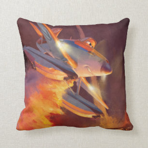 Dusty - Piston Peak Fire Dept Throw Pillow