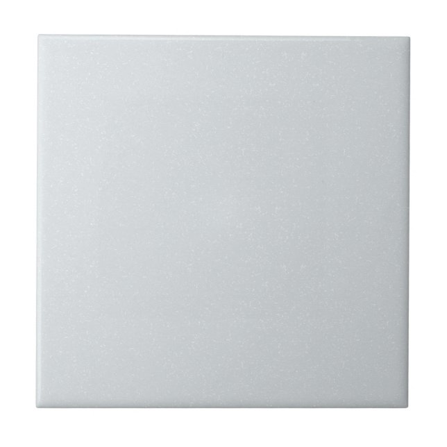 Dusty Powder Blue White Speck Ceramic Tile (Front)