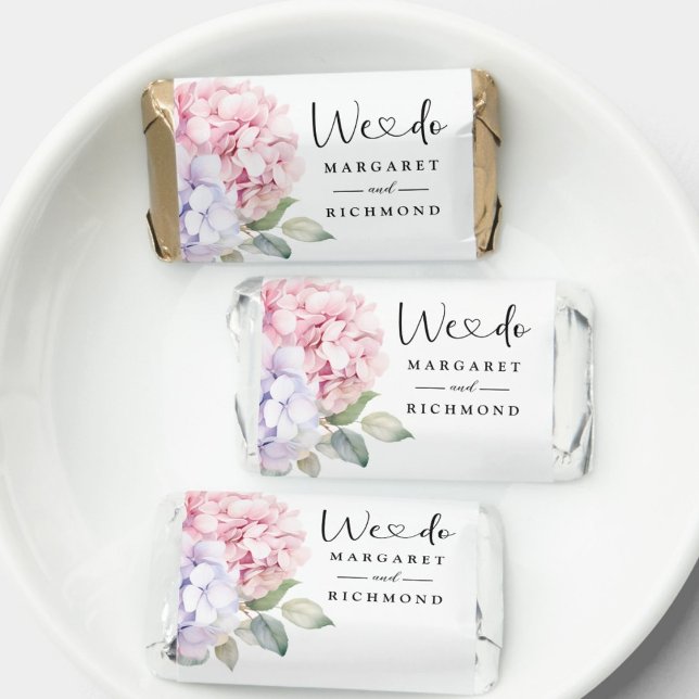 Dusty Purple & Pink Hydrangea Wedding Sweet Favors (Creator Uploaded)