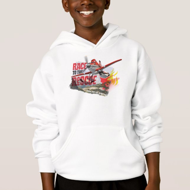 Dusty Race To The Rescue Hoodie (Front)