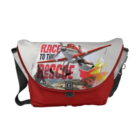 Dusty Race To The Rescue Messenger Bag