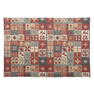 Dusty Red, White, Blue Country