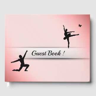Dusty Rose Ballet Guest Book