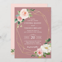 Lavender Flowers Wedding Save The Date - Knot and Fleur