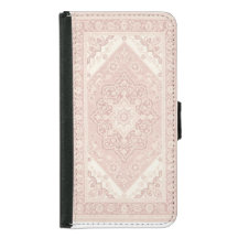 Dusty Rose Boho Diamond Rug Samsung Case