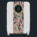 Dusty Rose Boho Floral Watercolor Custom Roller Luggage<br><div class="desc">Introducing the perfect travel companion - the "Dusty Rose Boho Floral Watercolor" monogram roller luggage! Whether you're heading out on a weekend getaway or embarking on a longer journey, this luggage is sure to impress. Featuring a stunning boho floral watercolor design in a beautiful dusty rose hue, this luggage is...</div>