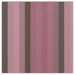 Dusty Rose &amp; Cocoa Brown Soft Stripe Palette Fabric