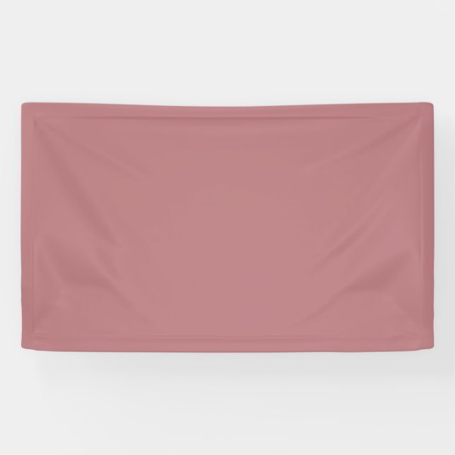 Dusty Rose Color Template Banner (Horizontal)