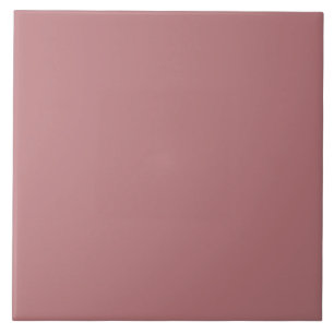 Dusty Rose Color Template Ceramic Tile