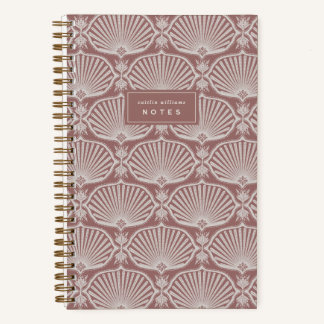 Dusty Rose | Deco Fans Personalized Notebook