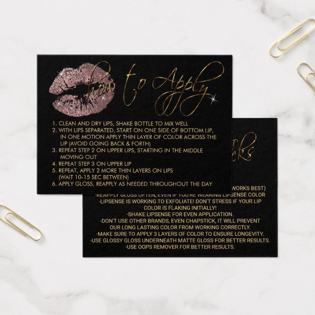 Dusty Rose Glitter Lips - How to Apply (Office)