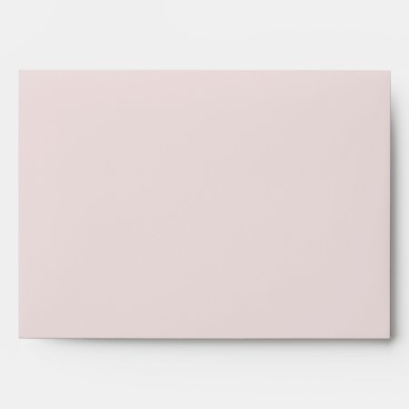 Dusty Rose Interior Light Lavender Exterior Envelope