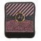 Dusty Rose Leopard Skin and Stripes - Monogram